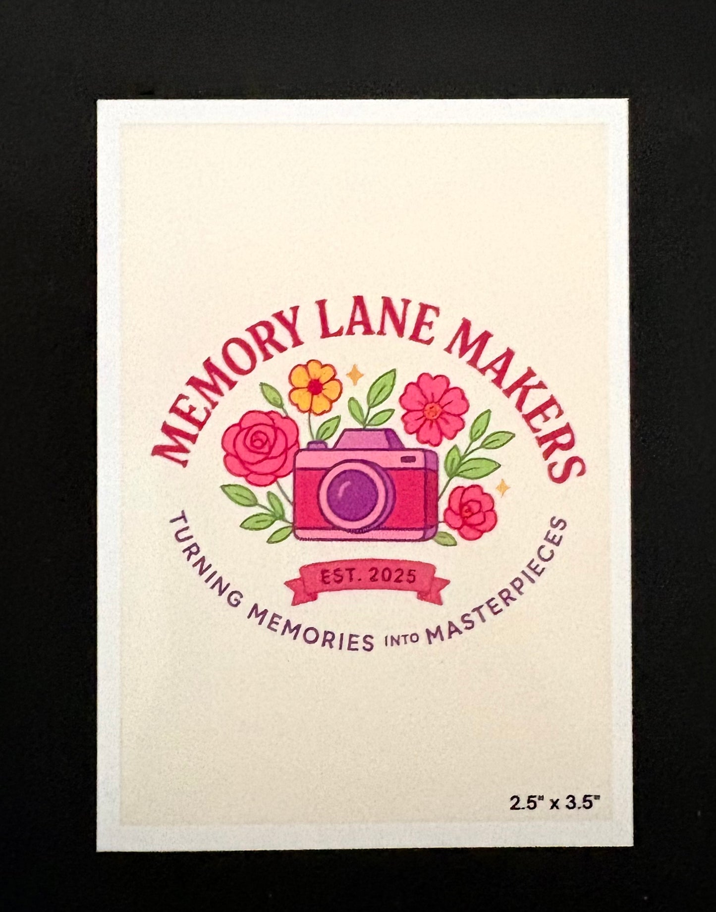 Flexible Custom Photo Magnet 2.5" x 3.5"